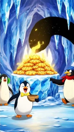 5 Funny Penguins Discover Biscuits and Save the World Animated Comedy Adventure 5