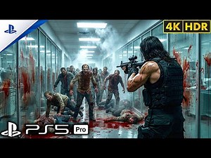 (PS5) The Most Intense Zombie Lab Escape EVER | Ultra Realistic Gameplay [4K60FPSHDR] Call of Duty