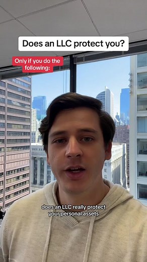 Simply registering an LLC doesn’t automatically protect your personal assets. You must set it up correctly and follow the formalities #llctipsandtricks #llcstartuptips #llcforbeginners #howtostartllc #llcstartup #assetprotection #llchacks #llcguide #startle #assetprotectionlife #llcformalities #llcerequirements #llcprotection #llcstepbystep #corporateveil #smallbusinesstips_ #freellc #llcregistration #llc #llcexplained #llcrequirements #formingllc #llchacks #cheapllc #llchowtostart