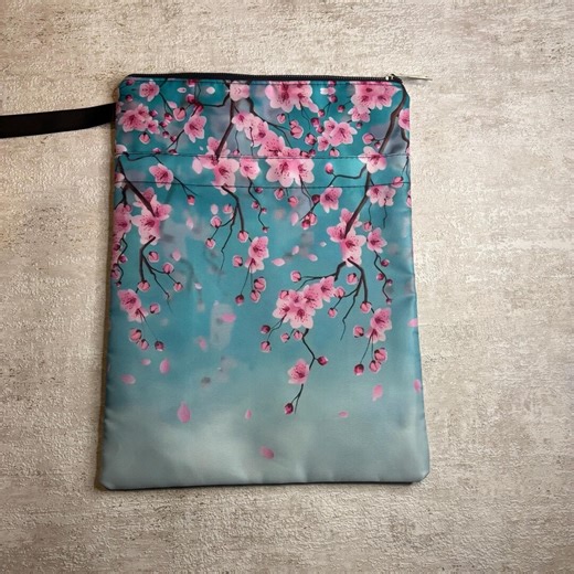 Large Floral Book Pouch for Readers | Book Sleeve | Book Lover Gift | Booktok Accessory | Protective Book Cover | Cosy Reading Gifts - Etsy