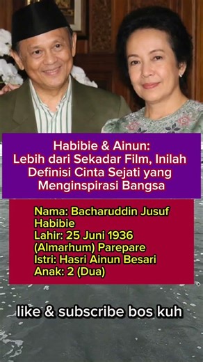 Habibie & Ainun: Lebih dari Sekadar Film, Inilah Definisi Cinta Sejati yang Menginspirasi Bangsa