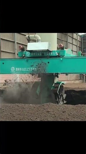 16-Meter Large Wheel Compost Turner — High-Efficiency Composting: Energy-Saving and Efficient