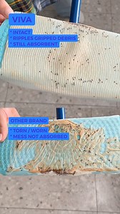 How Viva paper towel gives my floor the best clean ✨ | VIVA Paper Towel