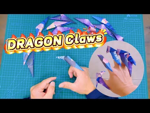 Origami DRAGON Claws with Paper｜Do it yourself | Craft ideas | Easy origami