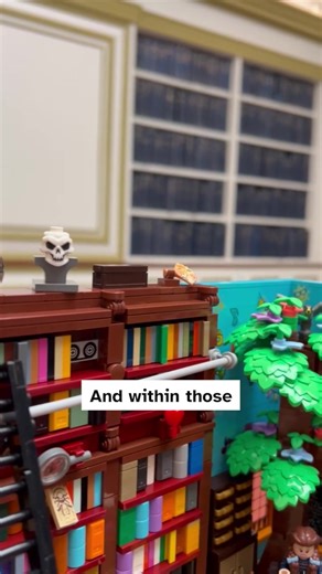 11K views · 172 reactions | There are hundreds of ways to imagine the library of the future 樂 We caught up with Teresa, who built a library from LEGO as part of our 'Dear Library' exhibition. Explore the model, called 'Idea of a Library', at George IV Bridge from now until April 2026  | National Library of Scotland | Facebook