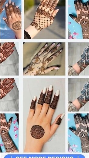 Beautiful Mehndi Design for Girls | Simple & Stylish Mehndi Ideas2025 | Easy Mehndi Tutorial #shorts