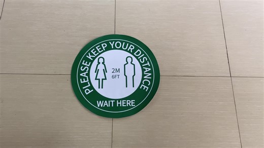 Removable Arrow Floor Sticker Directional Floor Decal Vinyl Non-Slip Arrow Sign Floor Stickers Waterproof