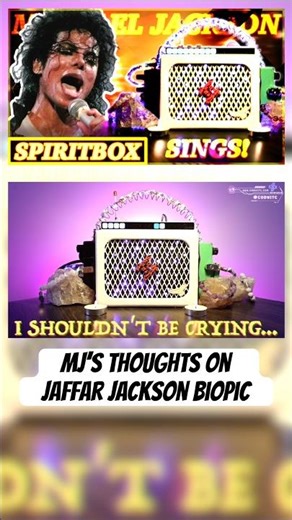 Michaels Spirit tells me his thoughts on JAFFAR JACKSON & the 2026 #MJBiopic | Spirit Box Session
