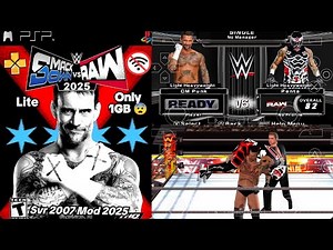 NEW WWE 2K25 PSP FOR SVR 2007 LITE ANDROID