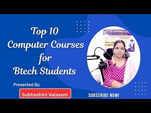TOP 10 COMPUTER COURSES & THEIR CAREER OPPORTUNITES | BTECH CSE | CLASS #82