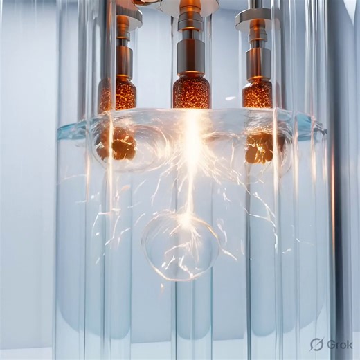 🚨 BREAKING: Scientists have used “bottled lightning” to turn methane into methanol in a single step.Instead of extreme heat and pressure, the system uses tiny plasma bursts inside glass tubes submerged in water, with a copper-oxide catalyst.Why this matters:Methane is a powerful greenhouse gas.Methanol is a valuable liquid fuel and chemical feedstock.If this scales, it could help convert leaked or stranded methane into something useful instead of simply burning it off.This is not just cleaner c