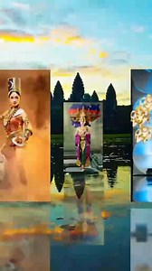 6.4K views · 325 reactions | REPRESENTING:BEAUTIFUL CAMBODIAN (KHMER) WOMEN MISS UNIVERSE WORN TRADITIONAL COSTUMES OF THE KINGDOM OF CAMBODIA @Angkor Wat of Cambodia ❤️ @Khmer apsara @Khmer classical dance @Khmer empire @Cambodia of wonder @Khmer costumes | ASEAN Society & Culture | Facebook