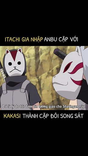 Các ANBU khác trầm trồ trước tài năng của ITACHI #itachi #naruto #kakashi #narutoshippuden #anime #xuhuong