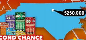 Durham woman wins $250,000 with second chance from NC Lottery scratch-off ticket