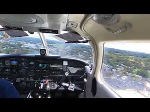 Piper Lance (PA32RT-300) landing at Doylestown