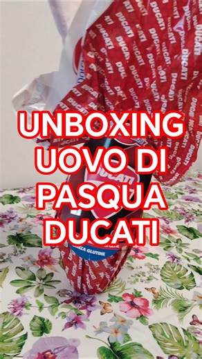 Buona Pasqua a tutti. Vediamo cosa c'era nell'uovo Ducati #ducati #pasqua #easteregg