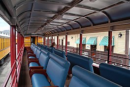 Rio Grande Open Observation - Official Durango & Silverton Narrow Gauge Railroad Train