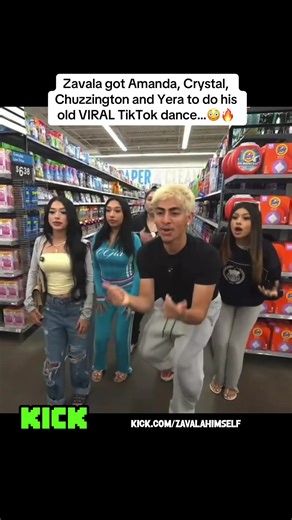 Zavala got Amanda, Crystal, Chuzzington and Yera to do his old VIRAL TikTok dance…😳🔥 | Daily Clipz | #zavala #fyp #amanda #yera #crystalizaguirre