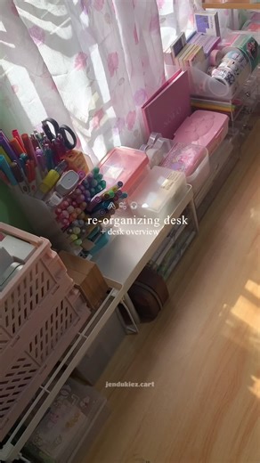re organizing desk ASMR desk overview !!! #fyp #fypシ #kpop #kpopfyp #desksetup #desktour #organizingasmr #organizingtiktok