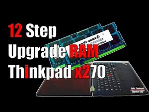tahapan thinkpad X270 upgrade ram