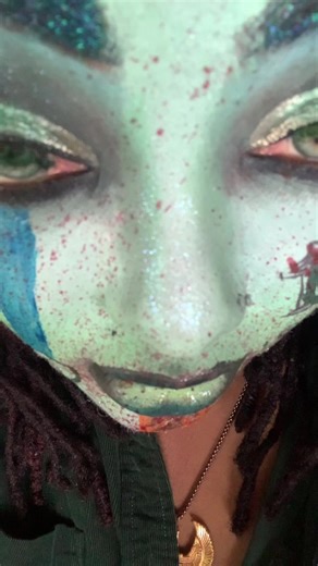 it be worth it tho😭 sn- my lash is making me so mad😫💔 #fyp #artistryxariel #creativemakeup #facepaint #makeup