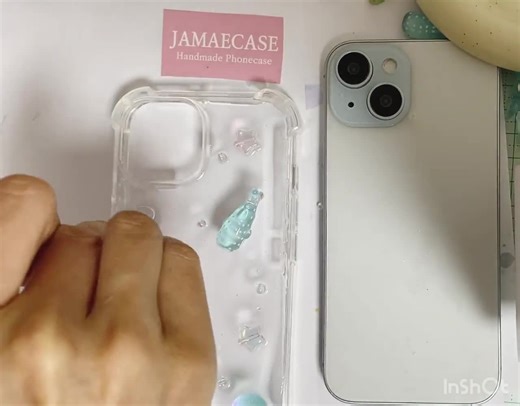 Whale Shark Resin Phone Case: Ocean Wave Design - Etsy