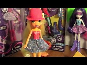 Equestria Girls APPLEJACK My Little Pony Doll Unboxing & Review! by Bin's Toy Bin