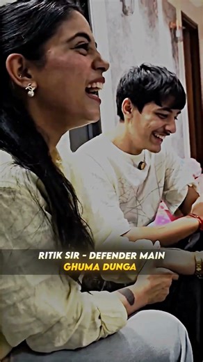 "Defender main ghuma dunga" - Ritik Sir #shorts #ritiksir #samridhimam
