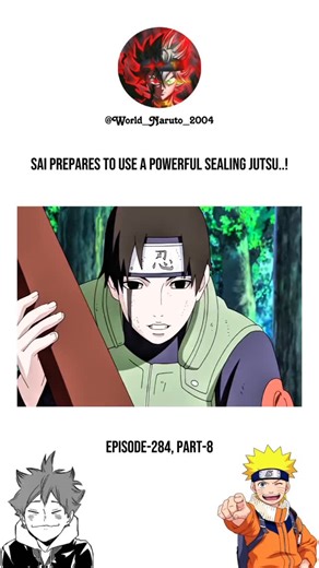 D_N_Patel on Instagram: "Sai use a powerful sealing Jutsu #sai #anime #narutoshippuden #naruto #viralreels"