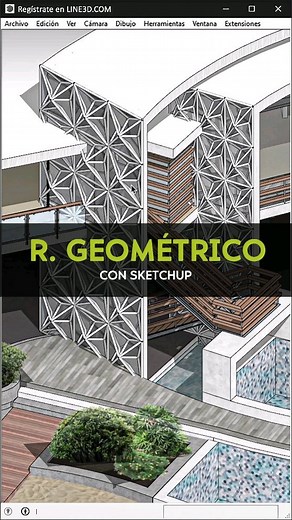 LINE Studio | Arquitectura & Ingeniería | ✅️ LINK EN BIO #SketchUp #tutorial #LINECLASS #3D | Instagram