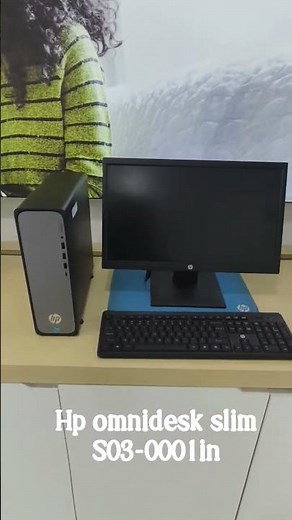hp omnidesk slim s03-0001in first look