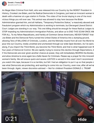 President Trump just posted this. 😫It is absolutely HORRIFIC and it is THE DEMOCRATS that protect these MONSTERS and allowed them here and WE PAID FOR IT TOO. Then the CORRUPT AF judges let these demons get off. ENOUGH OF THIS INSANITY!!!LOCK THEM ALL UP!!! Deport every single illegal! 👏🏻👏🏻👏🏻👏🏻