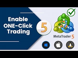 How to Enable One Click Trading mt5