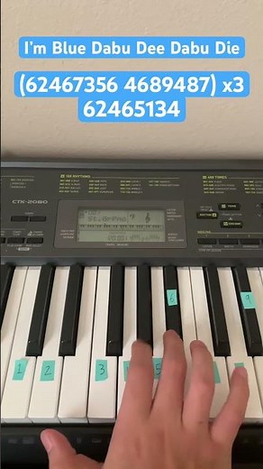 How To Play I’m Blue | Easy Piano Tutorial #shorts
