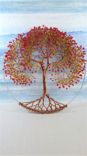 Wire Tree Tutorial 😉#wiretree #art #Tutorial #canada #autumn