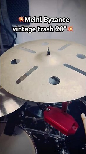 🔥 ‪@meinlcymbals‬ vintage trash crash 20"🔥#drumgeek #meinl #meinlcymbals #meinlbyzance #sound