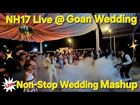 Non-Stop Goan Wedding Dance Mashup 🔥 | NH17 Goan Band Performing Live