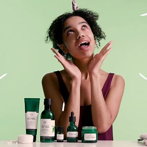 130K views · 482 reactions | Time to take the power back. These skin imperfections don’t stand a chance against Tea Tree skincare range. Try a free sample! T&Cs apply, subject to availability. | The Body Shop | Facebook