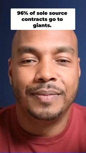 8A Contracts Big Companies Dominate Sole Source Deals