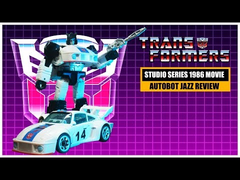 Transformers Studio Series 1986 Movie Autobot Jazz Review