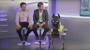 New 'Robodog' with Crazily Emotive Eyes Learns How to Behave