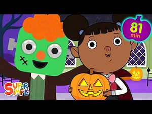 Best of Spooky Season 2024! | Halloween Kids Classics | Super Simple Songs - Videos For Kids