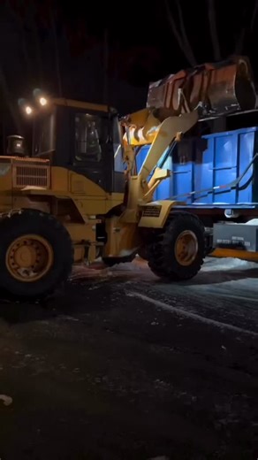 Monello Landscape Industries on Instagram: "Snow loading magic by Monello Landscape Industries—giant loader machines clearing space for extra parking like pros! Unbelievable work for commercial clients. Who’s following these winter wizards? Tag ’em! #MonelloMagic #SnowClearing #GrowYourFeed"