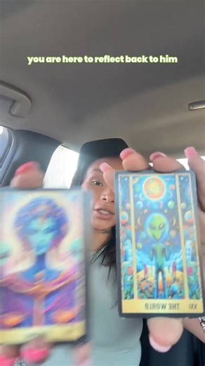 Alien Tarot Cards 10.3*6cm 78 Pcs Tarot Cards Based on Rider Waite System