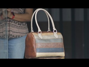 STEP-BY-STEP guide on how to make a leather bag using SCRAPS