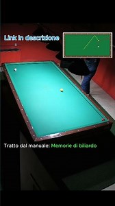 Traversino di prima con bilie centralizzate sul 20 delle sponde lunghe