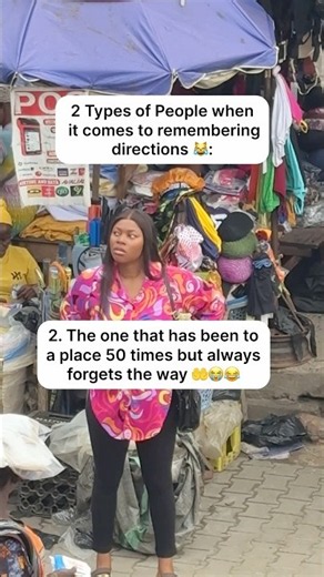 2 Types of People with remembering directions 😹 #shorts #relatable