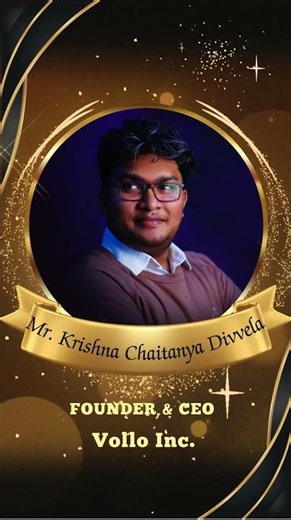 Get inspired by Krishna Chaitanya Divvela, Founder & CEO of Vollo Inc., at the Growth Stories Summit