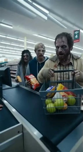 Zombie Shopping: Can the Living Survive the Grocery Line?