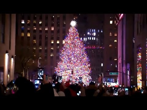 Rockefeller Center Christmas Tree Lighting 2022 | Listen Up Live